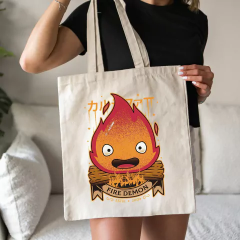 Tote bag Calcifer