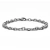 Pulsera de acero Lince Facetada