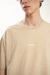 Remera Oversize Beige - tienda online