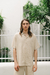 Camisa Lino Beige - comprar online