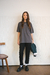 Remera Oversize Gris topo - comprar online