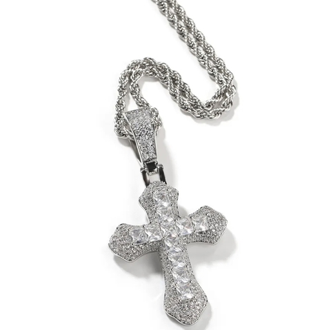 Dije Cruz Gotik Grande + Cadena de regalo - comprar online