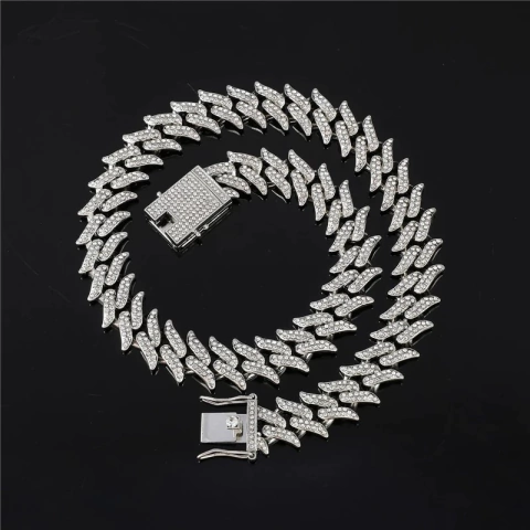 Cadena Spiked Slim 16MM - comprar online