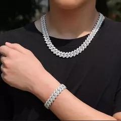COMBO Miami Regular 13MM (Cadena + Pulsera)