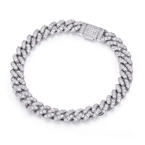 Pulsera Cubana Slim Premium 10MM