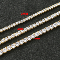 Pulsera Tennis Plata s925 3MM - No Taboo Drip