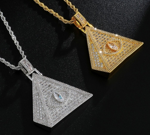 Dije iluminati Premium + Cadena de Regalo