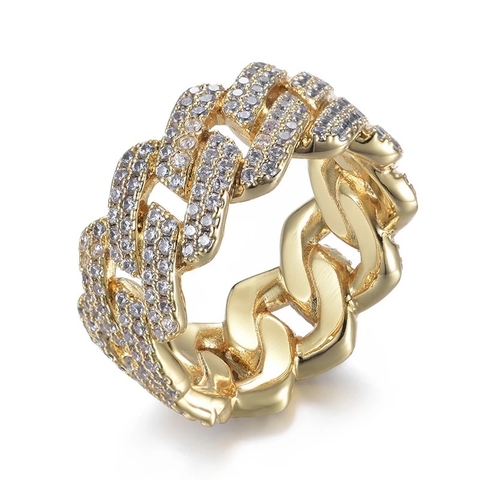 Anillo Miami 12mm (Dorado)
