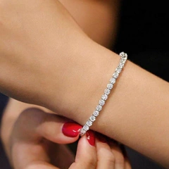 Pulsera Tennis Plata s925 4MM - comprar online