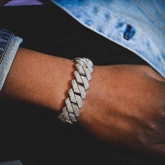 Pulsera Miami Ancha Premium 19MM - comprar online