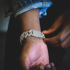 Pulsera Miami Ancha Premium 19MM - tienda online