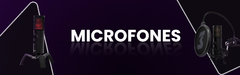 Banner da categoria Microfones