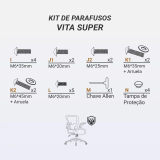 Kit Parafusos DT3 Vita Super - comprar online