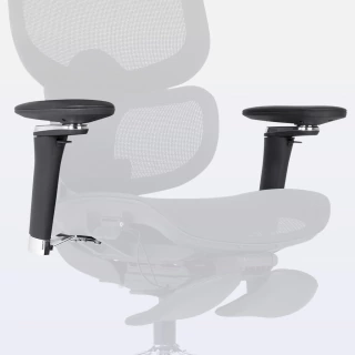 Par de Brazos 5D DT3 Ergonomie Negro - comprar online