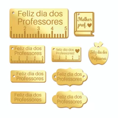 Tag Feliz Dia dos Professores Régua grande na internet