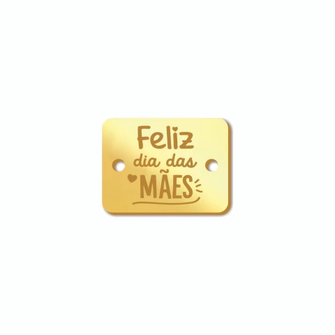 Tag Retangular Mini Feliz dia das Mães - comprar online