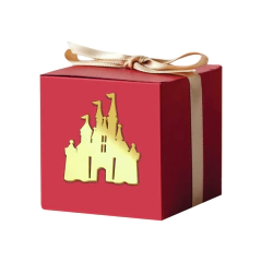 Aplique em acrílico espelhado Castelo (ap-63) Kit 10 unid - comprar online