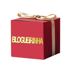 Aplique em acrílico espelhado dourado Nome Grife Marca Famosa- Kit 10 unid - comprar online