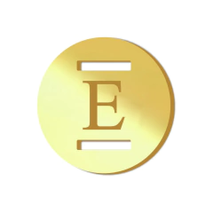 Finalizador em Acrílico Formato redondo Letras - loja online