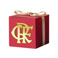 Aplique em acrílico espelhado Escudo Flamengo - (ap-325) Kit 10 unid - comprar online