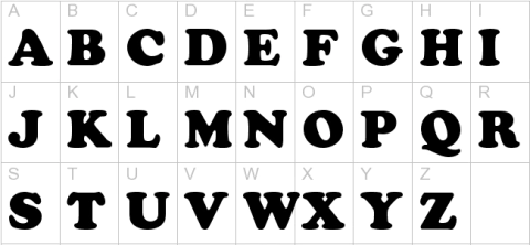 Letra 2 cm aplique em acrílico - Cooper Kit 10 unid