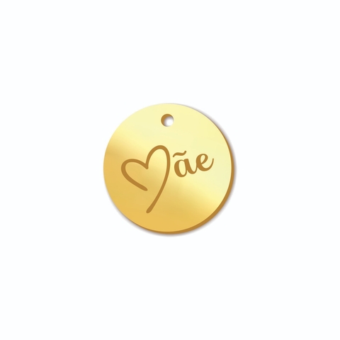 Tag 2 cm Redonda Mãe - comprar online