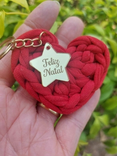 Tag Estrela 2,5 cm Feliz Natal padrão - comprar online