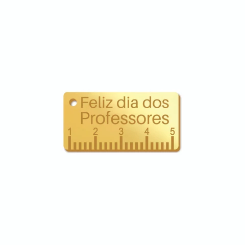 Tag Feliz Dia dos Professores Régua grande - comprar online