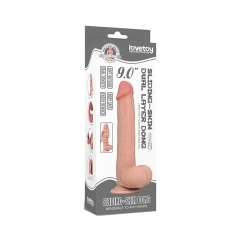 9'' Sliding Skin Dual Layer Dong - comprar online