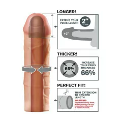 Fantasy X-tensions Mega 2" Flesh - Extasy Formosa