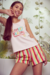 Pijama nena musculosa y short rosa 452-21 have a nice day Tutta La Frutta - comprar online