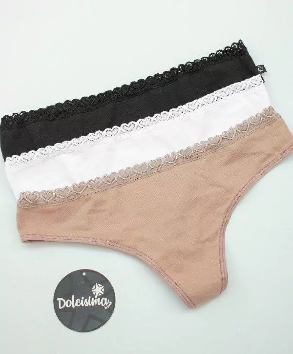 Pack x 3 culotteless anna 76333 Dolcisima