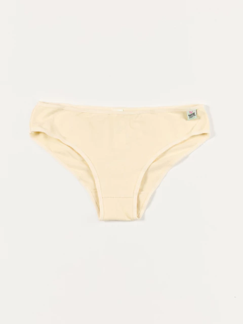 Bombacha tiro corto 300-01 Hueso Basicos Tutta La Frutta