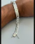 PULSEIRA PLAQUINHA GRUME DUPLO 10MM FERRADURA