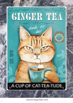 Chapa Gatos CG-07