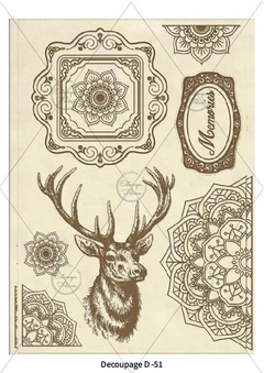 Decoupage D-51