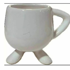 Taza Patitas Blanca - comprar online