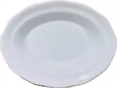 Fuente Oval Blanca