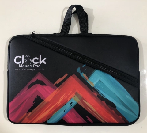 Case Notebook | Pasta Notebook 15,6" Personalizado c/Bolso Zíper Diagonal