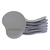Mouse Pad Gota c/apoio Pulso Ref.101 Branco Para Sublimação - comprar online