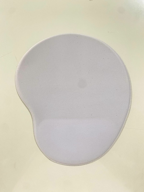 Mouse Pad Gota Plano Ref.207 | Borda Soldada - Branco para Sublimação