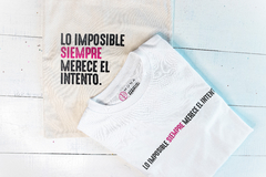 Remeras para intentar lo imposible - comprar online