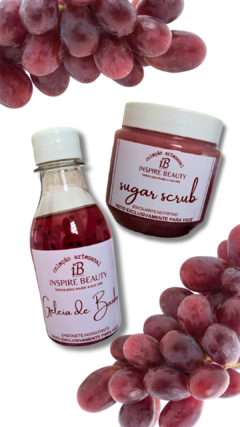 Kit Geleia de Banho e Sugar Scrub - Minha Uva