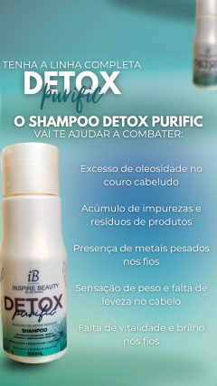 Kit Completo Detox Purific 300ml (shampoo + máscara + condicionador + tônico em gel) - INSPIRE BEAUTY