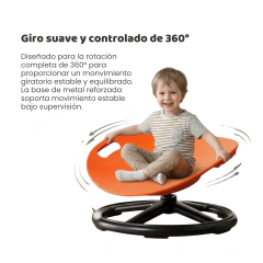 Silla giratoria 360° - Zona de Sentidos