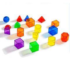 Formas geométricas translúcidas 3D - tienda online