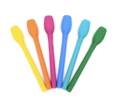 Cucharas de alimentación texturadas