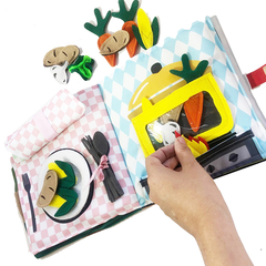 Libro sensorial los alimentos - Zona de Sentidos