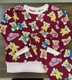 PIJAMA INFANTIL FLEECE SMILE