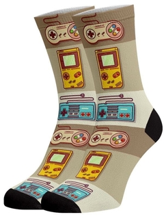 Meia Divertida e Colorida - Controle Game